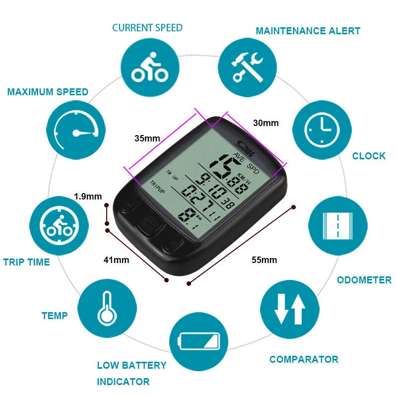 Bicycle Speedometer Cycle Digital
