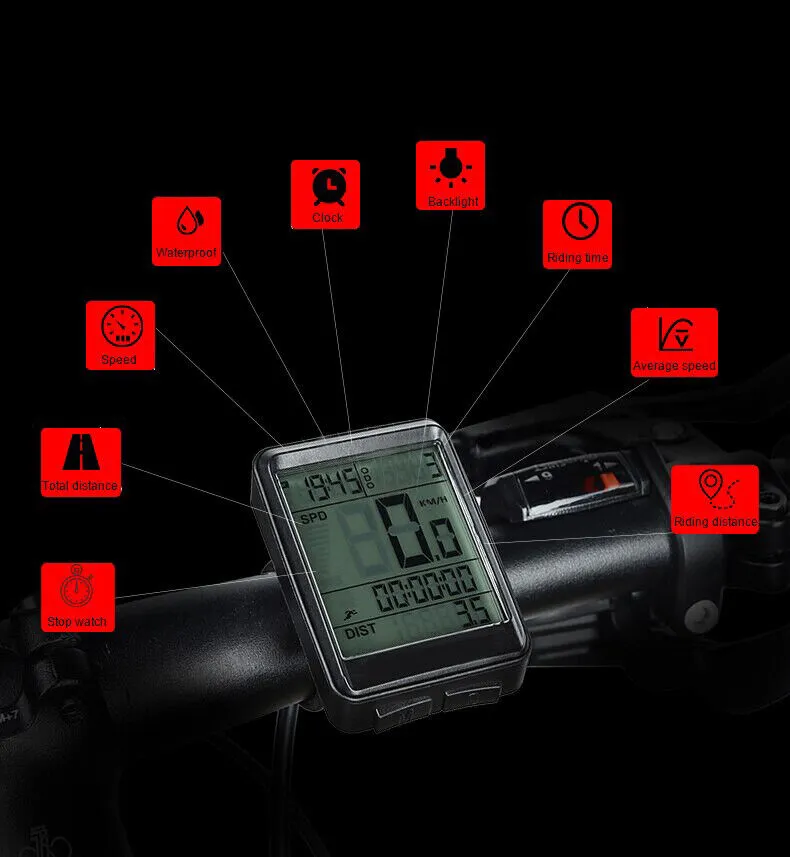 Bicycle Speedometer Cycle Digital