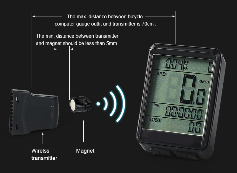 Bicycle Speedometer Cycle Digital