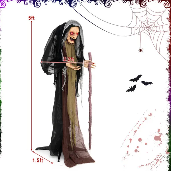 Halloween Witch Prop Decoration
